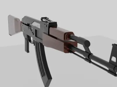 AK 47 Free 3D model order