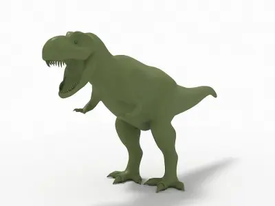 Trex dinosaur 3D model