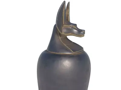 jar 7 Low-poly 3D model