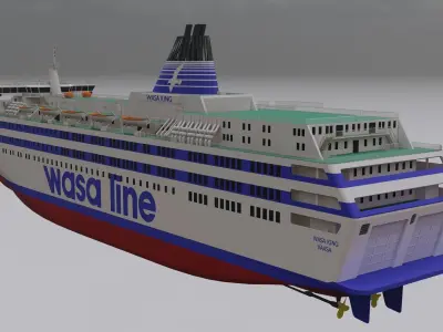 WASA KING 3D model