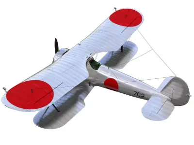 Bristol Bulldog Mk-II 3D model 3