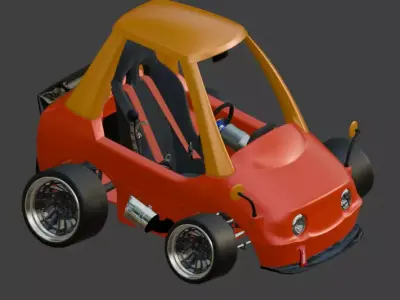 Mini Go-Kart  3D model
