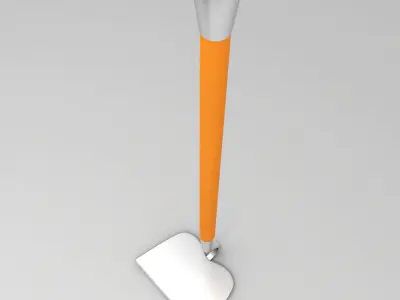 Garden hoe 3d model 3D model buy