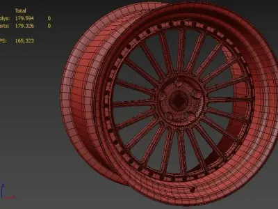 Rotiform BUC 3-piece 3D model