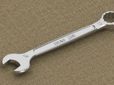 Combined Wrench  3D model