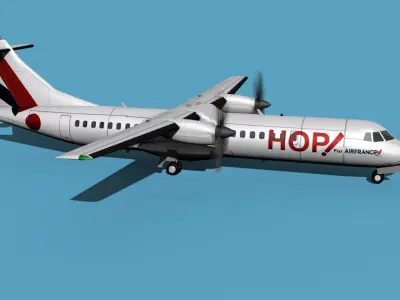 ATR  ATR-72-600 Hop 3D model