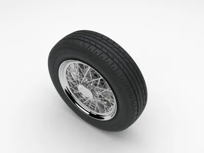 Classic Wheel 3D model