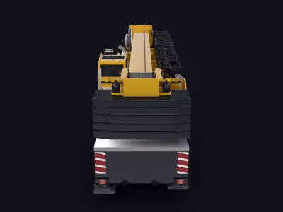 Mobile Crane GMK 5059 3D model