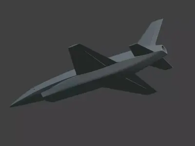Anduril YFQ-44 3D print model