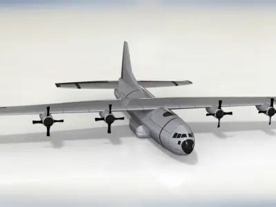 Airplane C17A PUBG  3D model