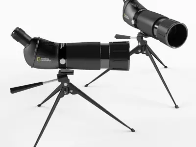 National Geographic Spotting Scope 3D model