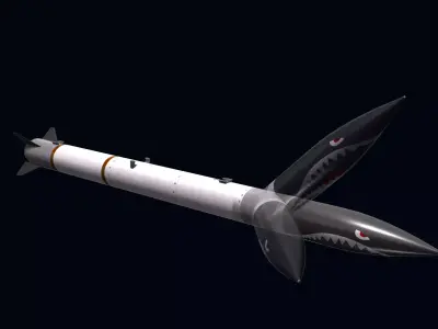 MUTANT Missile 3D model