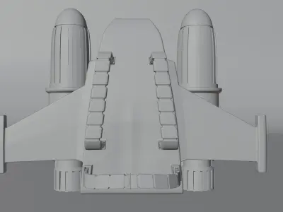 Sci-Fi Jetpack 3D model