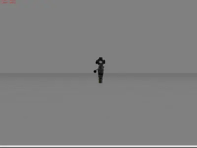 AWM PUBG Low-poly 3D model