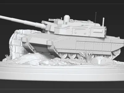 Tank 3Dprint 3D print model