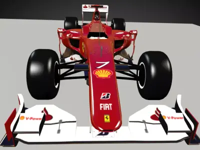 Ferrari F1 Free 3D model