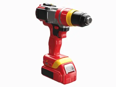  Hand Drill 10 3D model