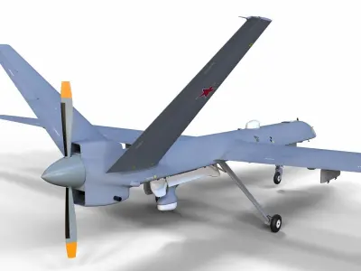 Orion UAV Inokhodets Ambler 3D model