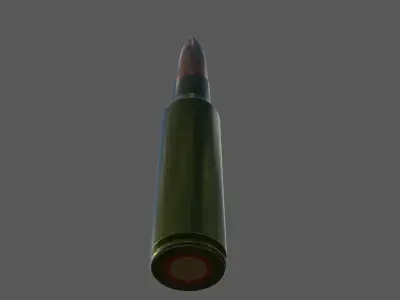 Rifle cartridge  3D model