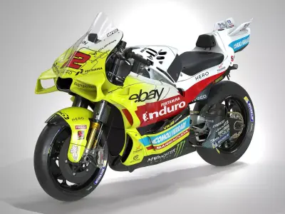 MotoGP Bike 2025 Low-poly 3D model