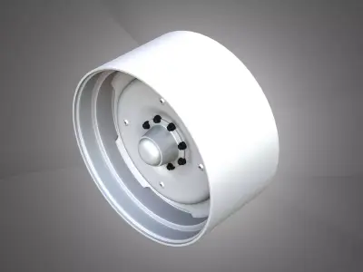 Rear Wheel - Combine 1688 3D model