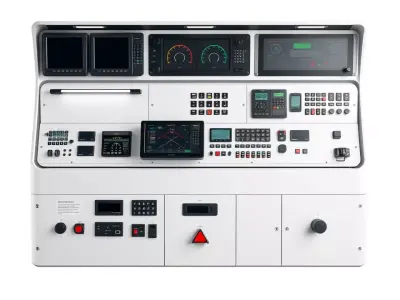 Advanced Control Panel Model Pack Low-poly 3D model purchase