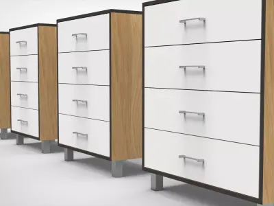 Chest of drawers 3D model