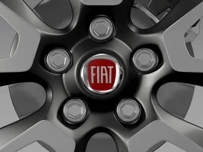 Fiat Ducato Panorama wheel 3D model