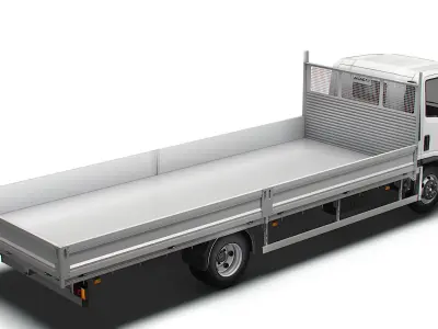 Isuzu Elf Rigid body truck 2024 3D model