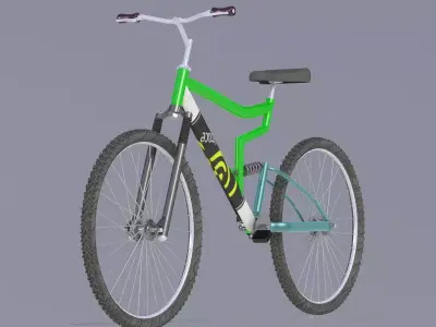 Bicycle Free 3D model 4