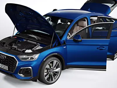 2021 Audi Q5 Sportback 3D model