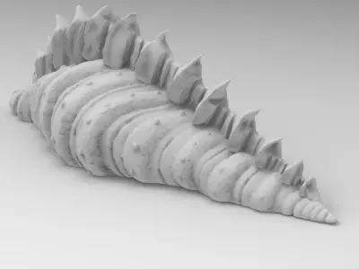 Rare Viking  Sea Shell 3D print model