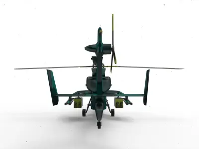 eurocopter tiger camouflage 3D model