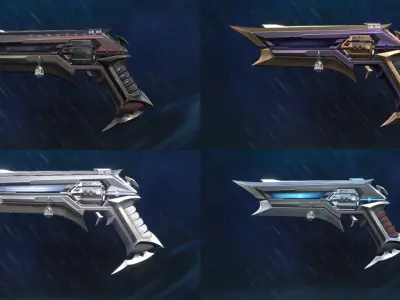 SHERIFF KURONAMI VALORANT COSPLAY 3D model