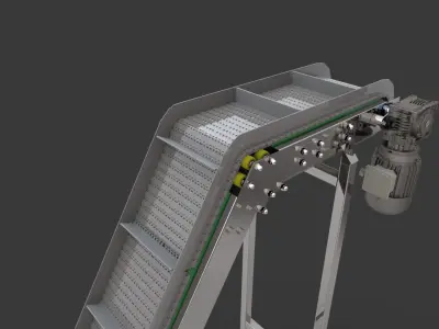 Food Conveyor 3D model