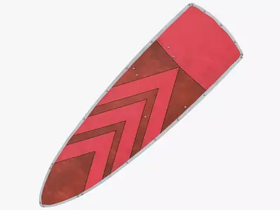 Kite Shield 01 3D model