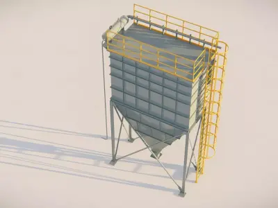 dust collector 3D Model 3D model