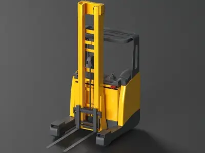 reach truck  3D model