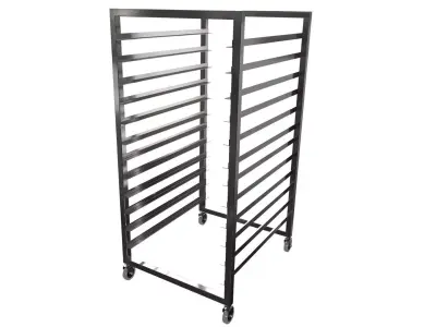 Bakery Trolley 3D model