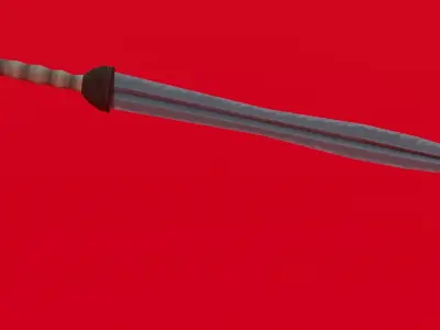 Gladius sword Free low-poly 3D model purchase