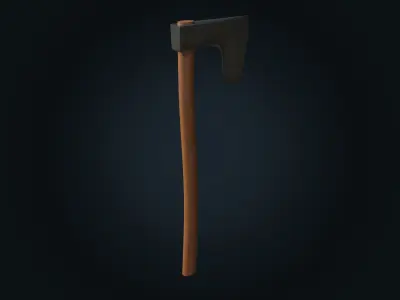 Medieval Weapons Collections Low Poly Free low-poly 3D model