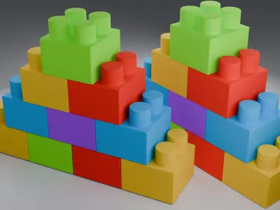 Kids Block 3D model