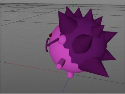 ezik iz smesharikov Free 3D model