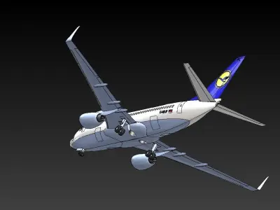 Boeing 737 NG 3D model