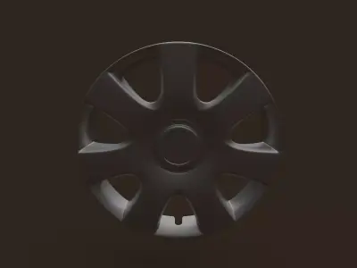 Hubcap wheel cover Free 3D model