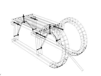 Sled - type 3 3D model