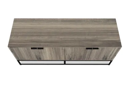 Industrial Style Wooden Sideboard 3D model