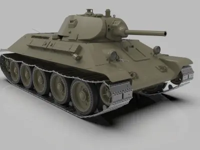 Tank 1 3D model purchase