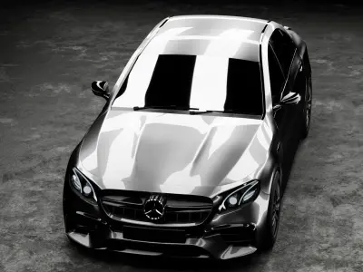 Mercedes-Benz E63s 3d model Free 3D model