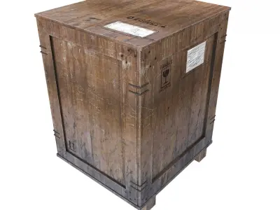 Transport crates Pack1 PBR Low-poly 3D model